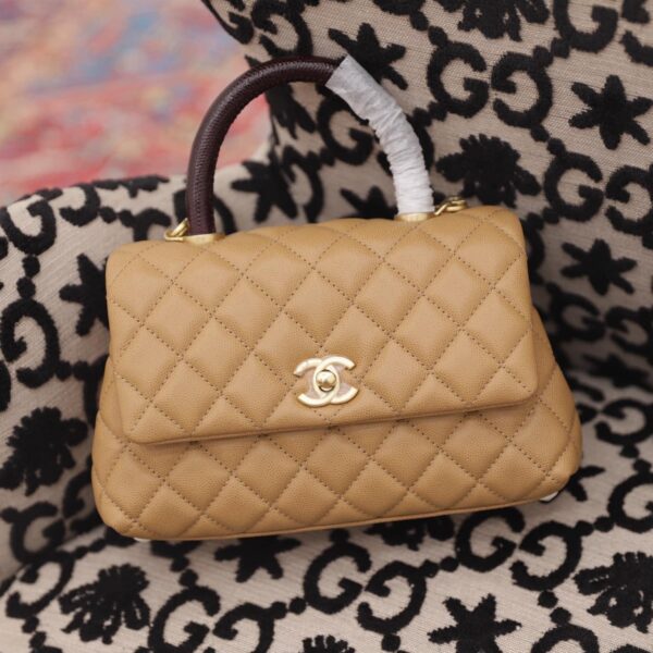 Chanel 2.55 Caviar Medium Classic Double Flap Bag Black