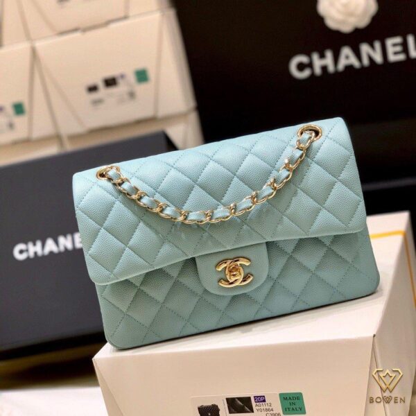 Chanel Classic Small Flap Light Blue