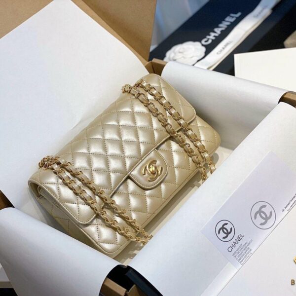 Chanel Classic Small Flap Gold