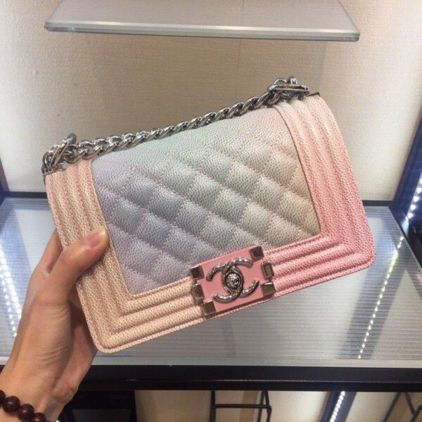 Chanel Boy Bag RainBow