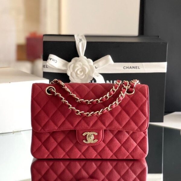 CHANEL CLASSIC FLAP 25CM RED