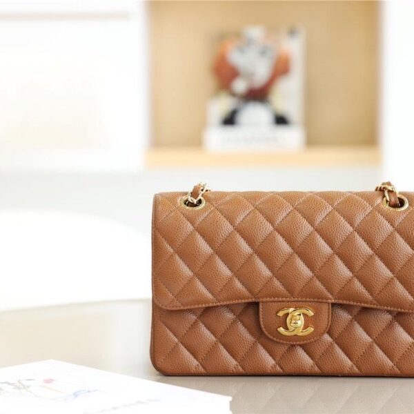 CHANEL CLASSIC FLAP 25cm BROWN