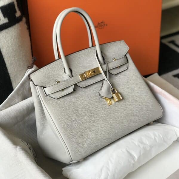BK- HERMES BIRKIN WHITE