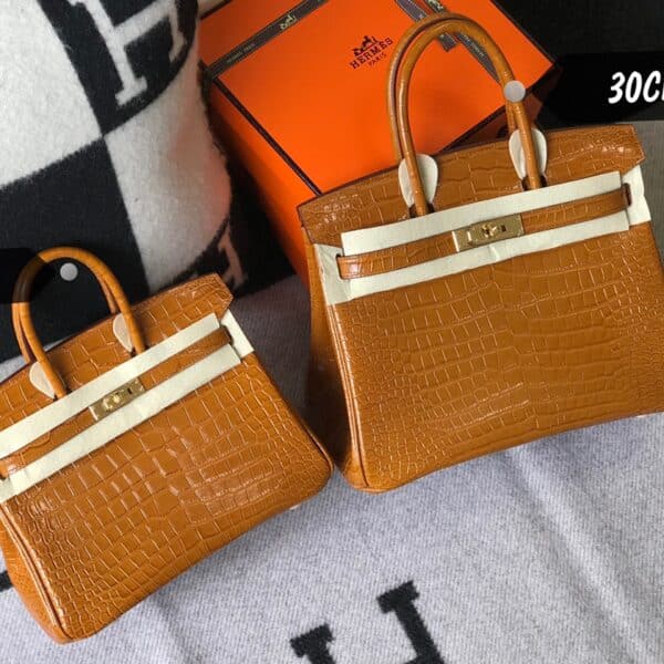 HERMES BIRKIN CROCODIE YELLOW
