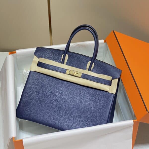 BK-HERMES BIRKIN DEEP BLUE