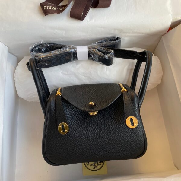 Hermes Mini Lindy Black