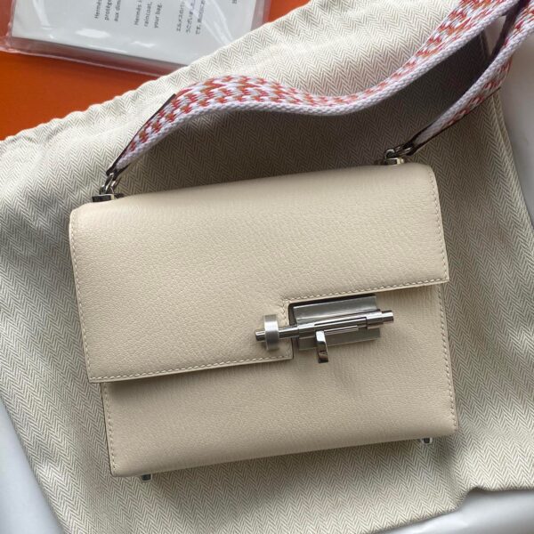 Hermes Mini Verrou White
