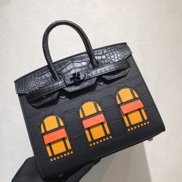 Hermes Birkin 20 Faubourg Black