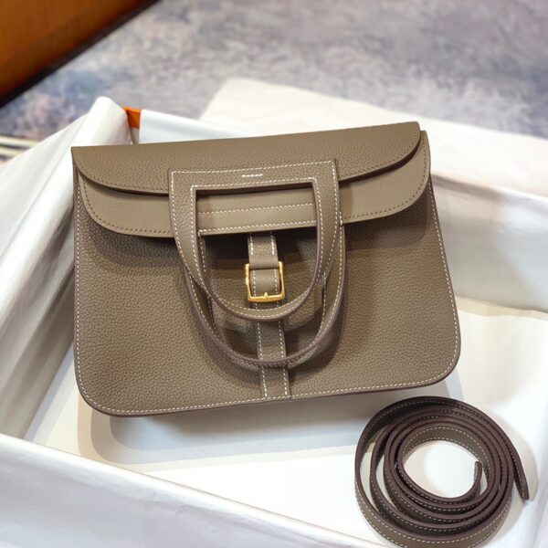 Hermes Halzan Bag Grey