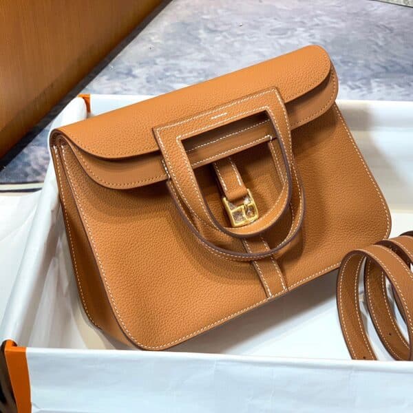 Hermes Halzan Bag Brown